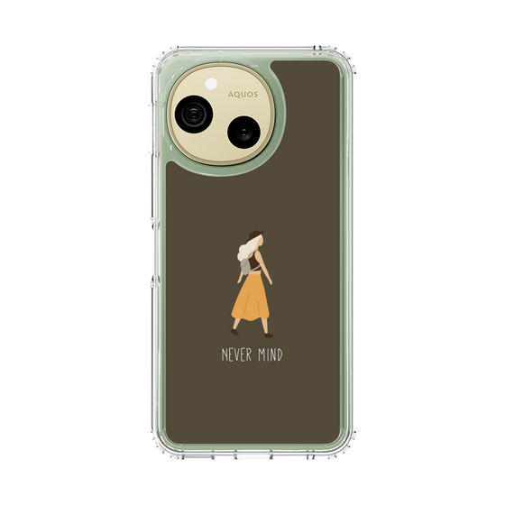 スリムプロテクションケース［ Never Mind - Brown ］