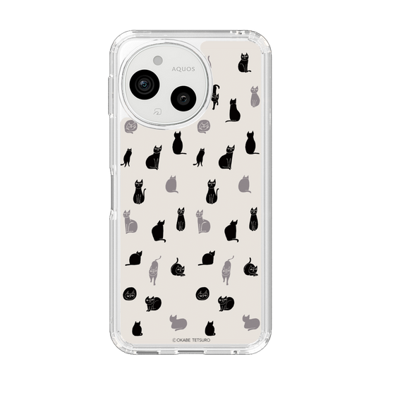 スリムプロテクションケース［ おかべてつろう - うしろ向き、まえ向き ］