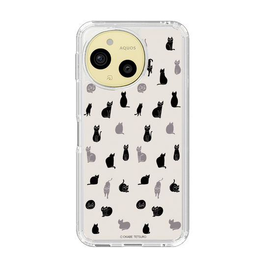 スリムプロテクションケース［ おかべてつろう - うしろ向き、まえ向き ］