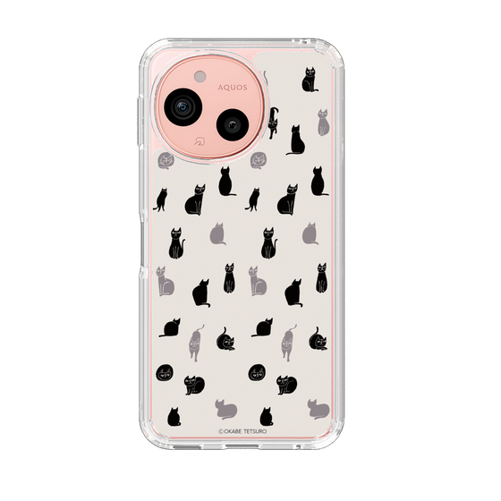 スリムプロテクションケース［ おかべてつろう - うしろ向き、まえ向き ］