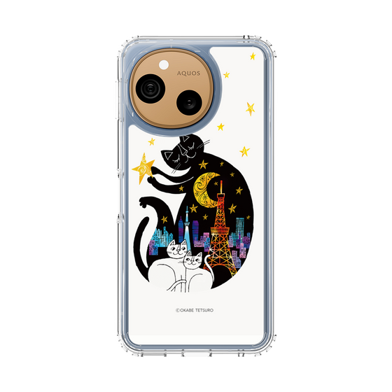 スリムプロテクションケース［ おかべてつろう - 月灯りの下で ］