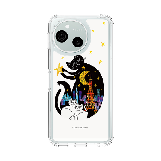 スリムプロテクションケース［ おかべてつろう - 月灯りの下で ］