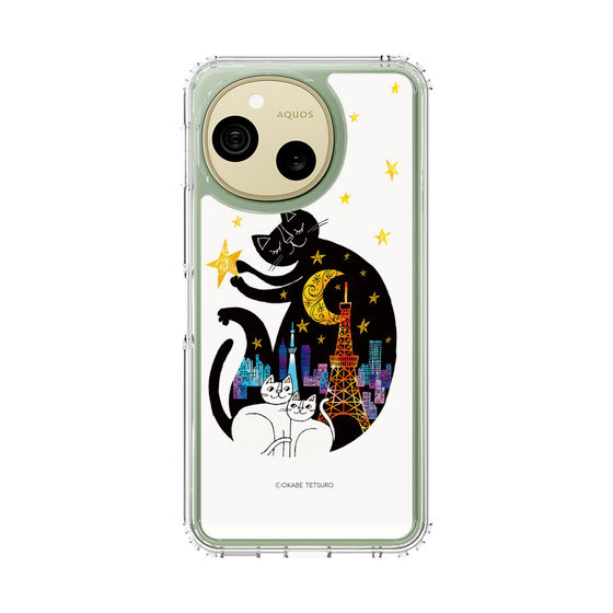 スリムプロテクションケース［ おかべてつろう - 月灯りの下で ］