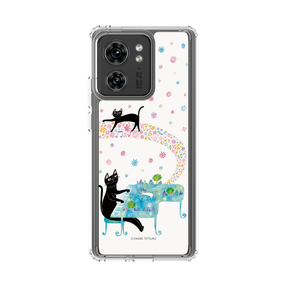 スリムプロテクションケース［ おかべてつろう - 黒猫クロのとおりみち ］