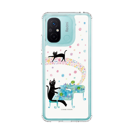スリムプロテクションケース［ おかべてつろう - 黒猫クロのとおりみち ］