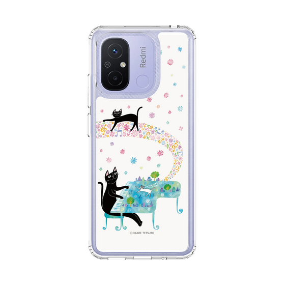 スリムプロテクションケース［ おかべてつろう - 黒猫クロのとおりみち ］