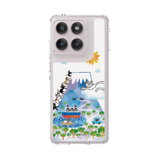 スリムプロテクションケース［ おかべてつろう - 上を目指していきましょう ］