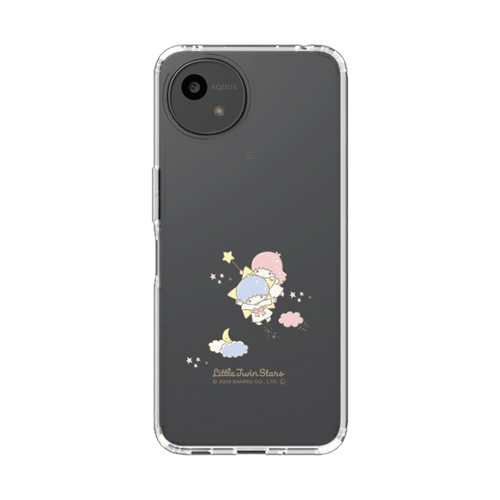 スリムプロテクションケース［ リトルツインスターズ - 夜空のお散歩 ］