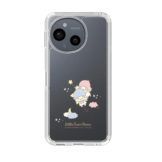 スリムプロテクションケース［ リトルツインスターズ - 夜空のお散歩 ］