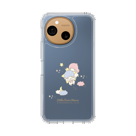スリムプロテクションケース［ リトルツインスターズ - 夜空のお散歩 ］