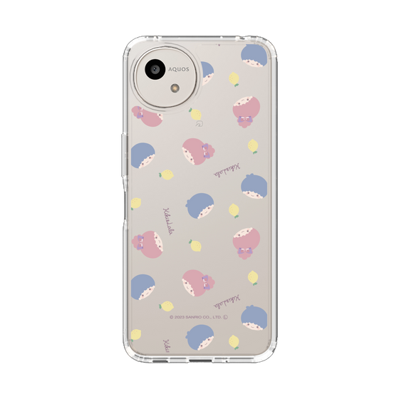 スリムプロテクションケース［ リトルツインスターズ - むきゅむきゅ ］