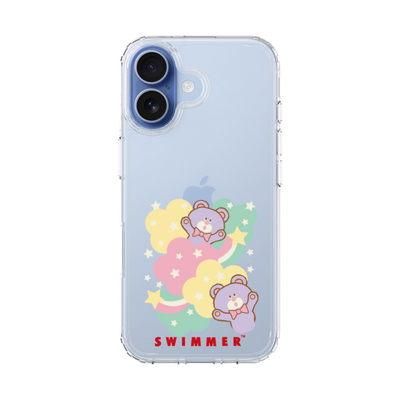 スリムプロテクションケース［ SWIMMER - bear ］