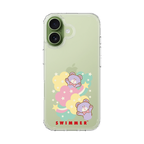 スリムプロテクションケース［ SWIMMER - bear ］