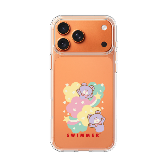 スリムプロテクションケース［ SWIMMER - bear ］