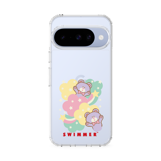 スリムプロテクションケース［ SWIMMER - bear ］