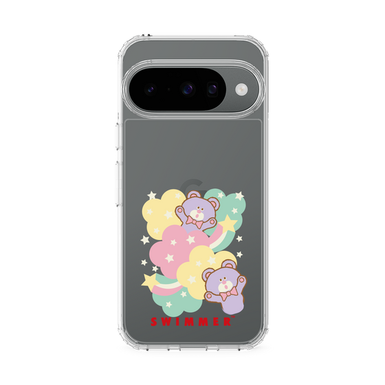 スリムプロテクションケース［ SWIMMER - bear ］