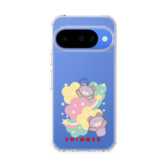 スリムプロテクションケース［ SWIMMER - bear ］