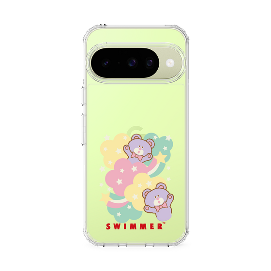 スリムプロテクションケース［ SWIMMER - bear ］
