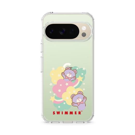 スリムプロテクションケース［ SWIMMER - bear ］