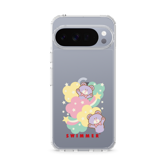 スリムプロテクションケース［ SWIMMER - bear ］