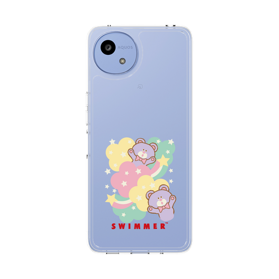 スリムプロテクションケース［ SWIMMER - bear ］