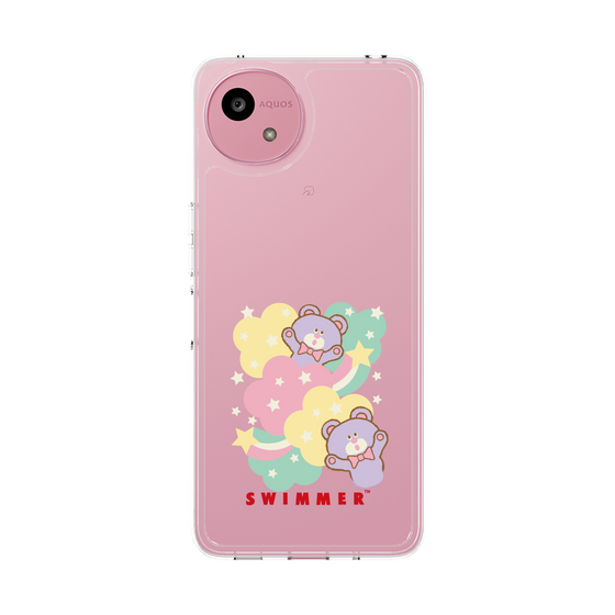 スリムプロテクションケース［ SWIMMER - bear ］