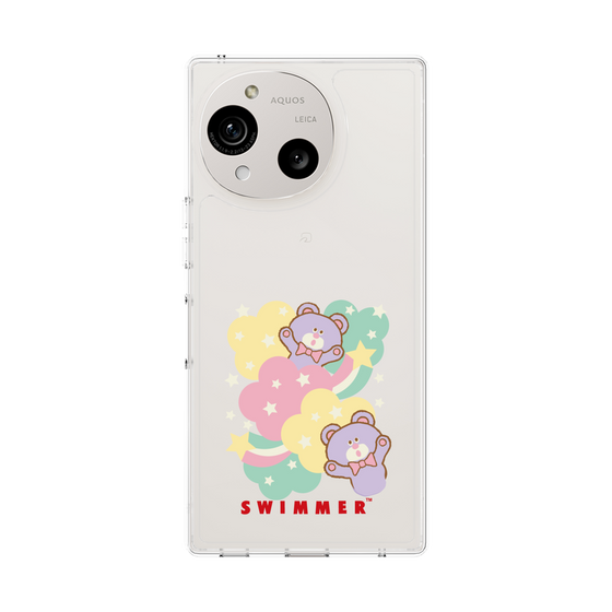 スリムプロテクションケース［ SWIMMER - bear ］