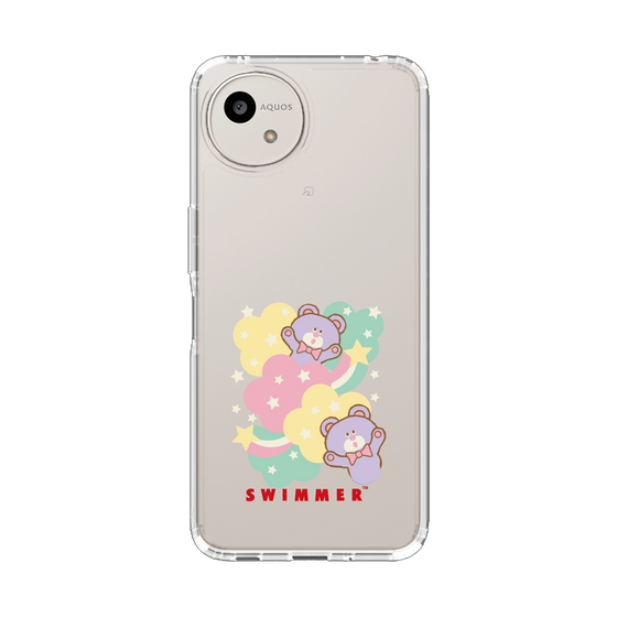 スリムプロテクションケース［ SWIMMER - bear ］