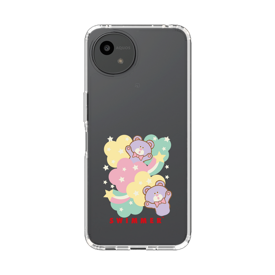 スリムプロテクションケース［ SWIMMER - bear ］