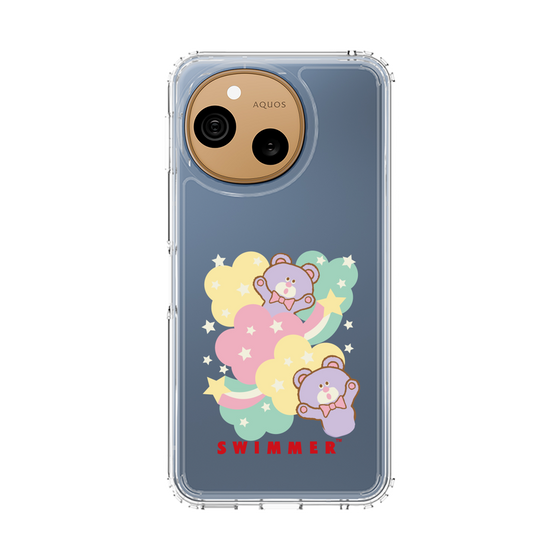 スリムプロテクションケース［ SWIMMER - bear ］