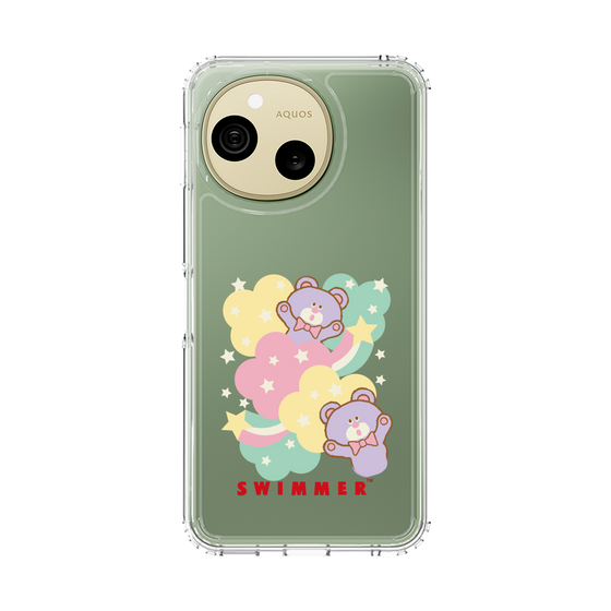 スリムプロテクションケース［ SWIMMER - bear ］