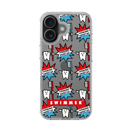 スリムプロテクションケース［ SWIMMER - teeth ］
