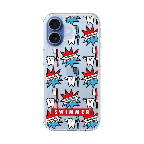 スリムプロテクションケース［ SWIMMER - teeth ］