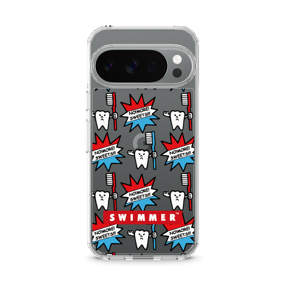 スリムプロテクションケース［ SWIMMER - teeth ］