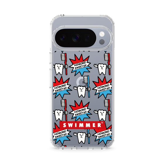 スリムプロテクションケース［ SWIMMER - teeth ］