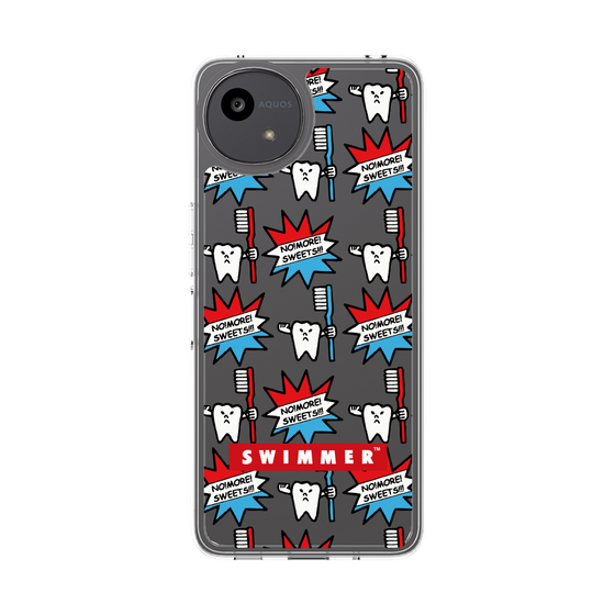 スリムプロテクションケース［ SWIMMER - teeth ］