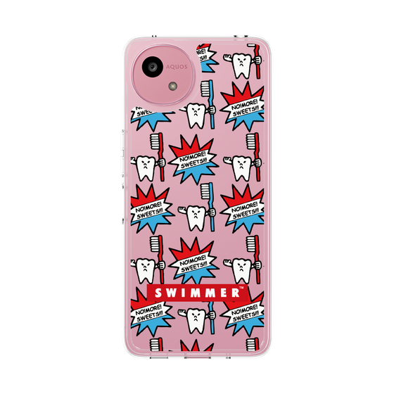 スリムプロテクションケース［ SWIMMER - teeth ］