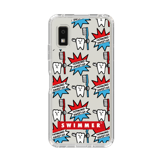 スリムプロテクションケース［ SWIMMER - teeth ］