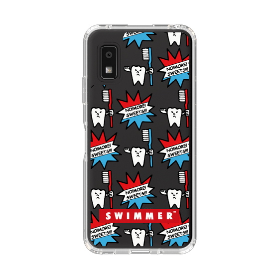 スリムプロテクションケース［ SWIMMER - teeth ］