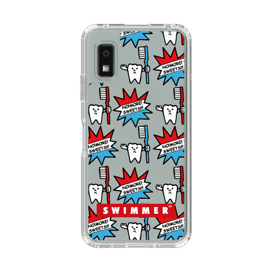スリムプロテクションケース［ SWIMMER - teeth ］