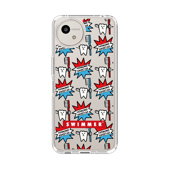 スリムプロテクションケース［ SWIMMER - teeth ］