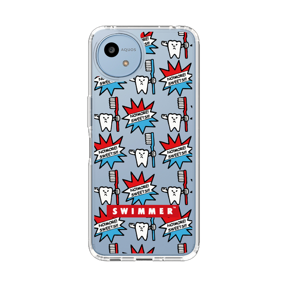 スリムプロテクションケース［ SWIMMER - teeth ］
