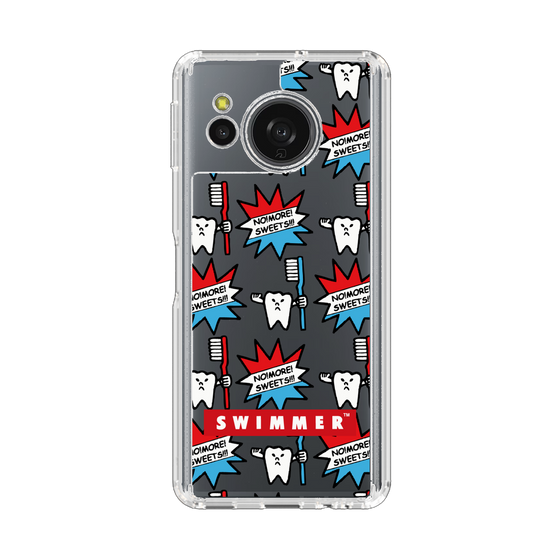 スリムプロテクションケース［ SWIMMER - teeth ］