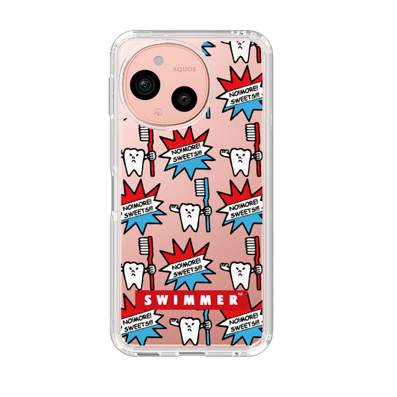 スリムプロテクションケース［ SWIMMER - teeth ］