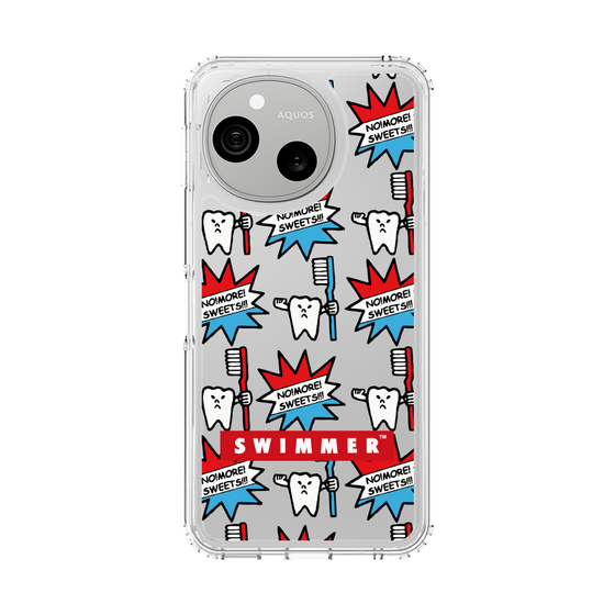 スリムプロテクションケース［ SWIMMER - teeth ］