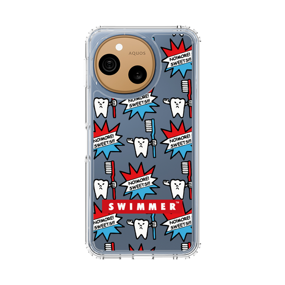 スリムプロテクションケース［ SWIMMER - teeth ］