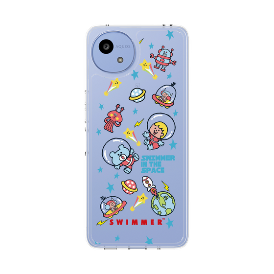 スリムプロテクションケース［ SWIMMER - space ］