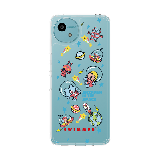 スリムプロテクションケース［ SWIMMER - space ］