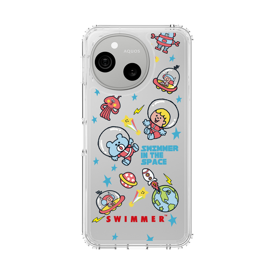 スリムプロテクションケース［ SWIMMER - space ］