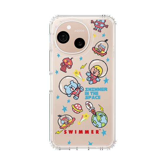 スリムプロテクションケース［ SWIMMER - space ］